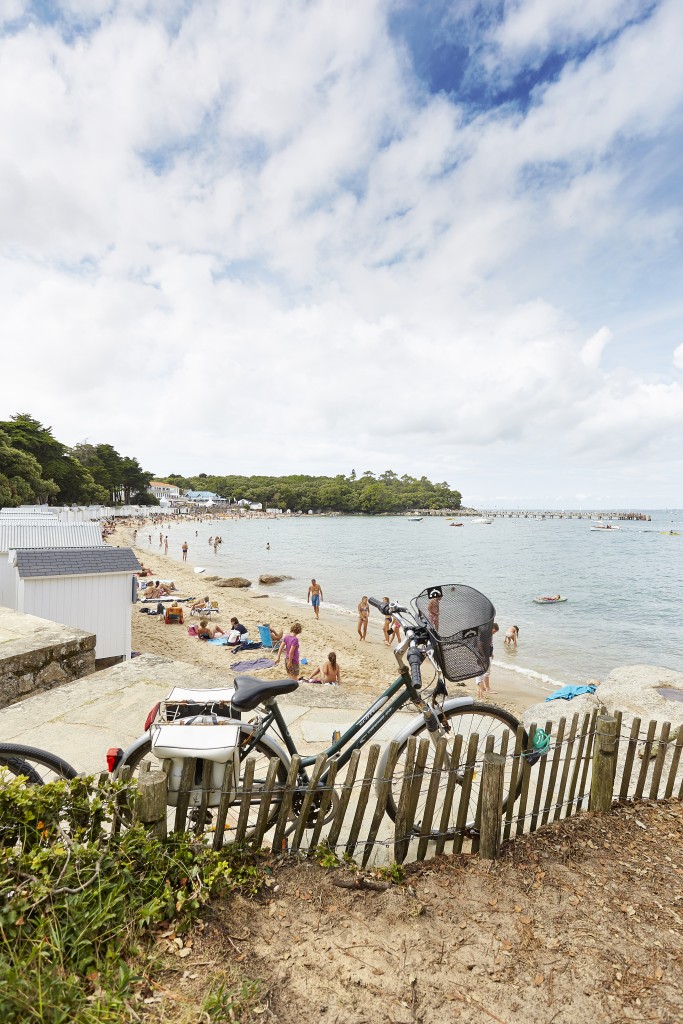 Noirmoutier à vélo un peu de repos sur les plages
