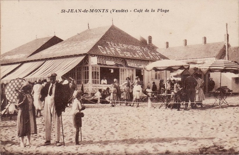 café de la plage st Jean de Monts